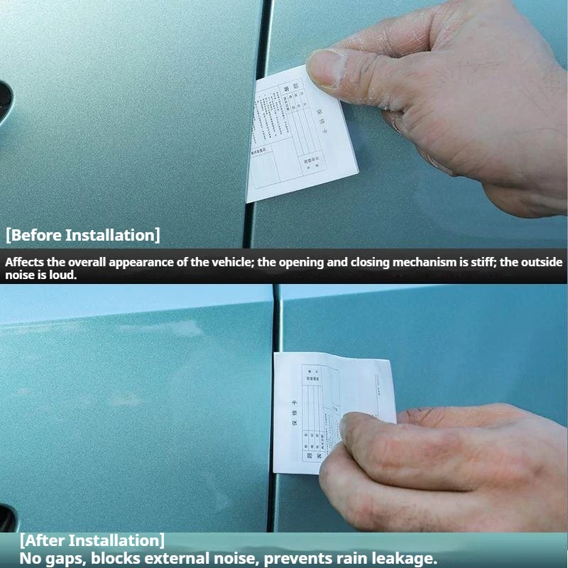 For Changan Deepal S05 S07 S7 SL03 L07 G318 Car B-pillar Soundproofing Seal Strip Car Door Dust-Proof Water-Proof Sealing Strip