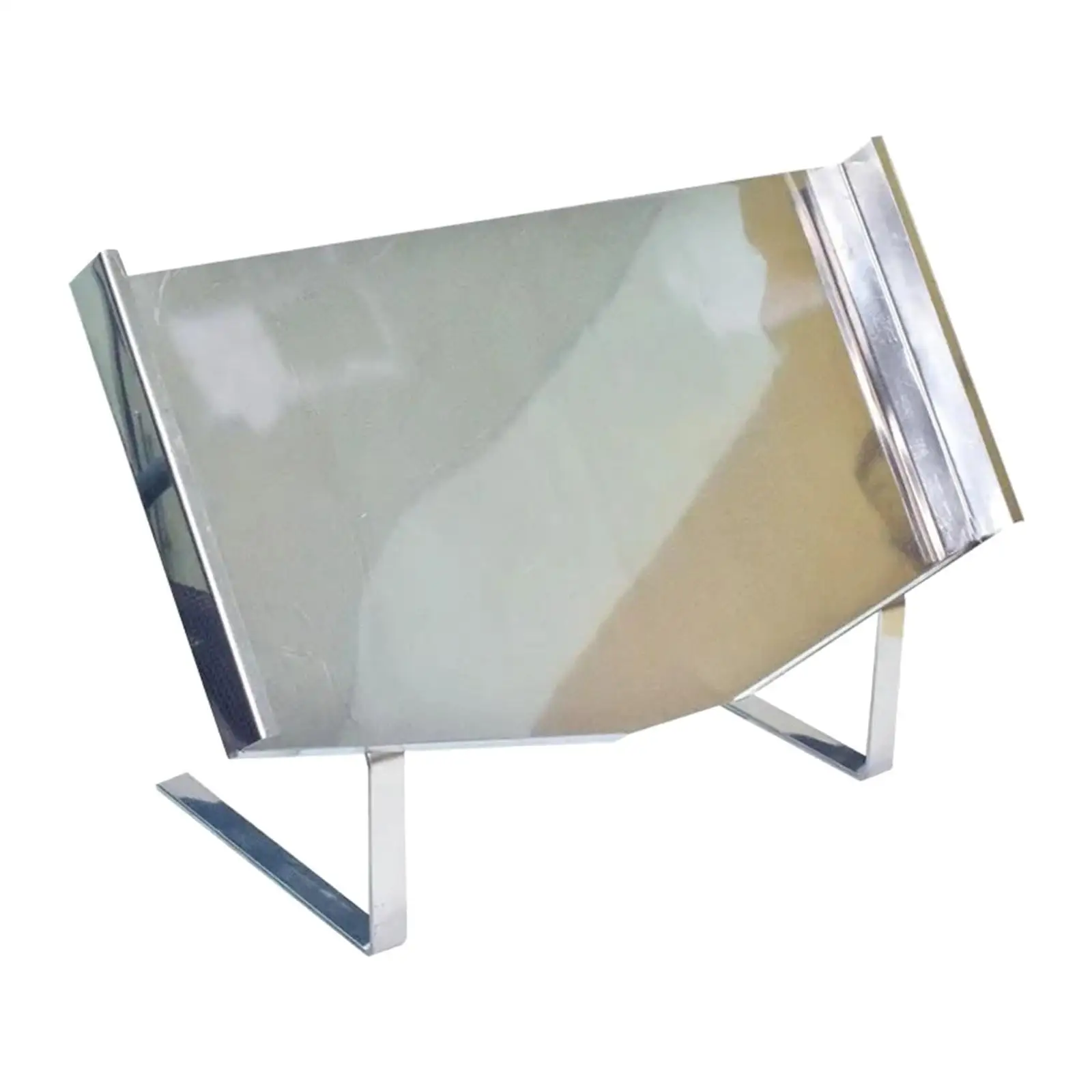 

Beekeeping Honeycomb Holder Stand Stainless Steel Honey Uncapping Holder for Event Hotels Wedding Reception Cafe Buffet Table