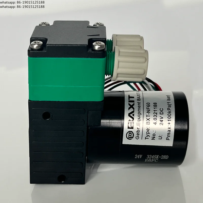 Brushless motor inkjet printer ink pump ceramic mechanical liquid pump can replace KNF-NF60 series