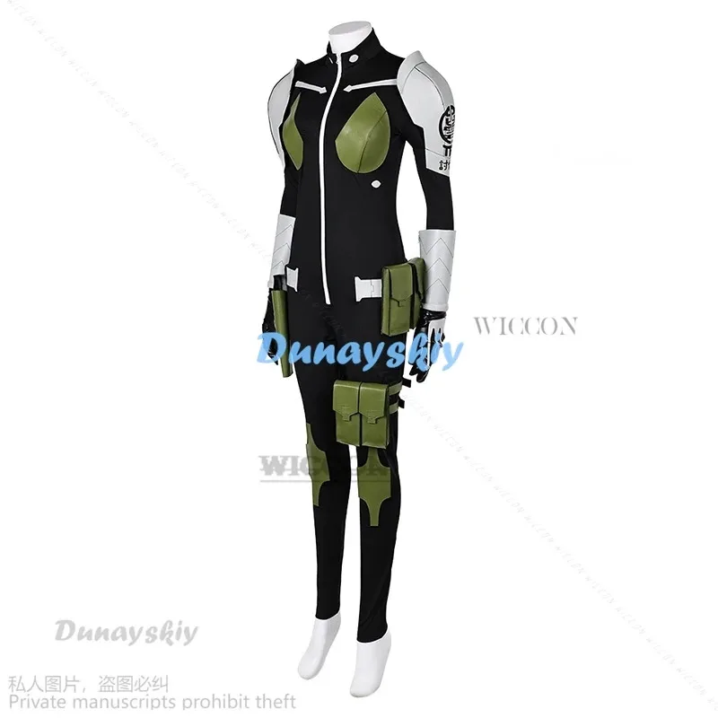 

2025 11 Аниме Кайдзю No. Костюм Кикору Синомия для косплея, женский боевой комбинезон, униформа на Хэллоуин, карнавальная вечеринка, боди