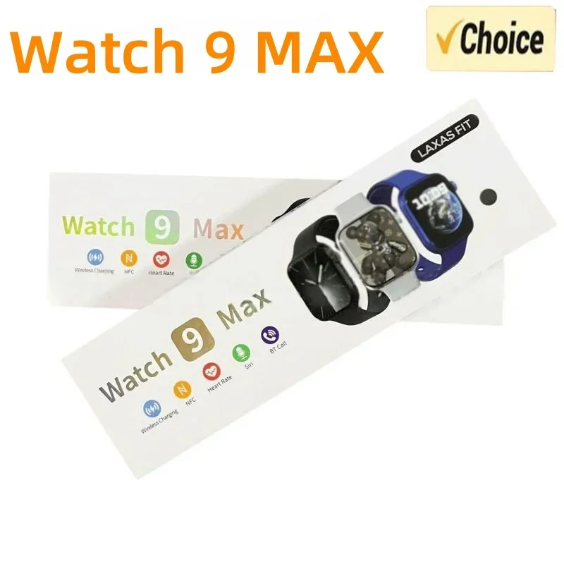 New watch 9 max smart watch bluetooth call NFC access control wireless charging message reminder Huaqiang North Style