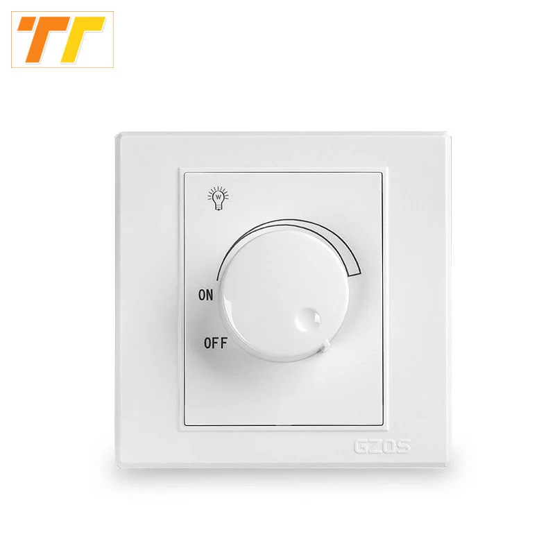 LED Dimmer Rotary Switch 220V Max 250W 200-240V Light Dimmer Switch LED Dimmer