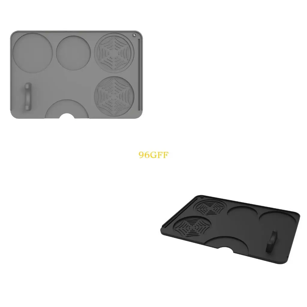 96GF Multifunctional Silicone Coffee Pad Nonslip Base Replacement For Espresso Machine Easy Cleaning Accessories