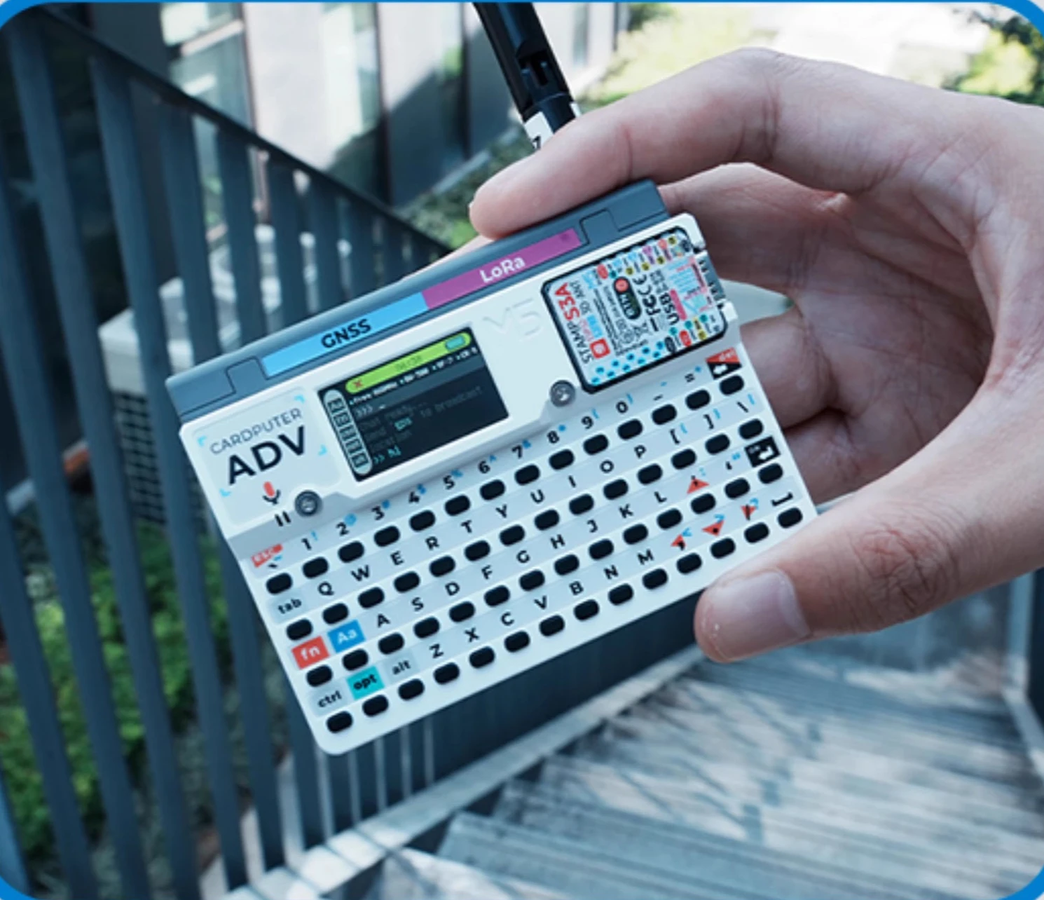 Compact Stamp-S3A Card PC, 56-Key Programmable Board, ESP32-S3FN8 for IoT & Rapid Prototyping