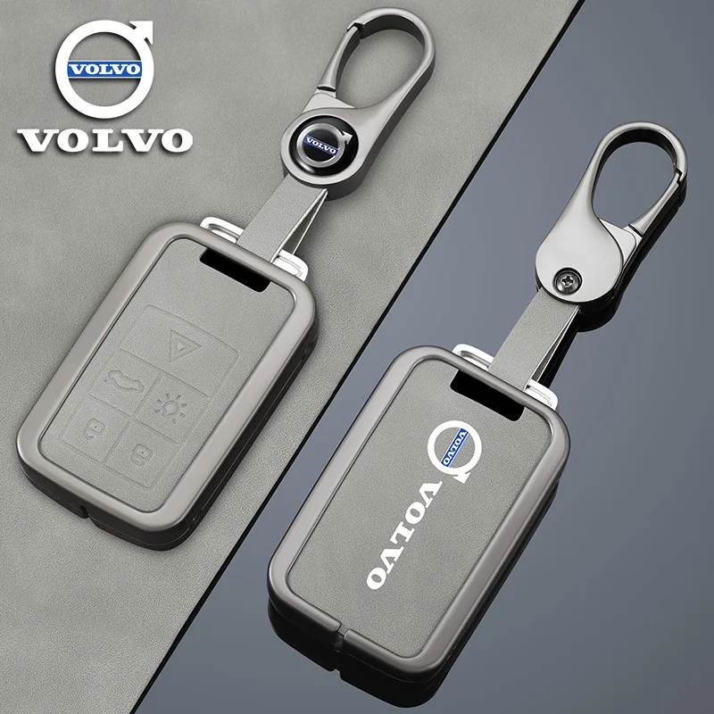 Zinc Alloy Car Remote Key Case Shell Cover Shell Holder Protector For Volvo S60 S80 V60 XC60 XC70 S60L S80L V40 XC90 Accessories