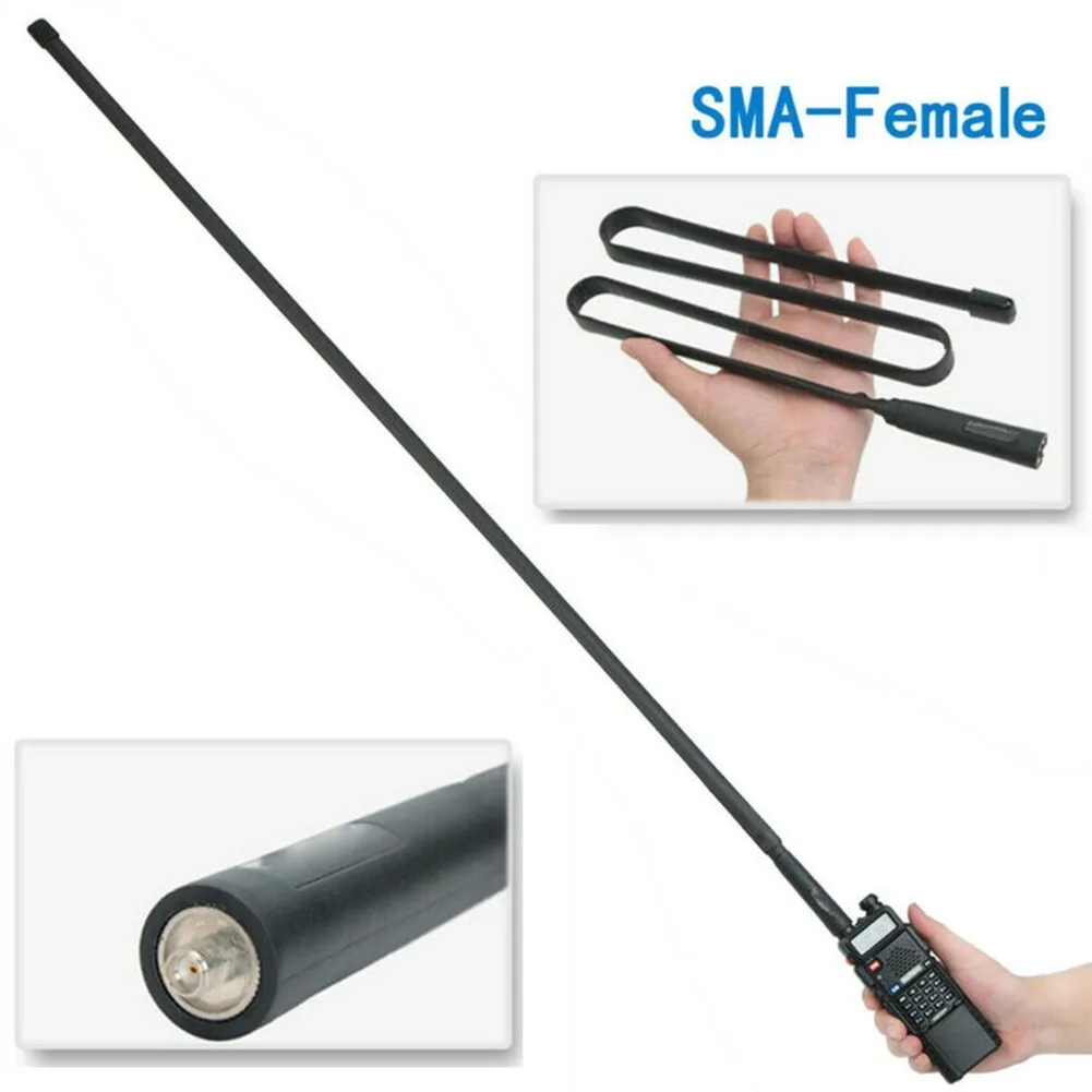 Folding SMA-Female AR-152A CS Tactical Antenna For BAOFENG BF-888S UV-5R UV-82 - view 5