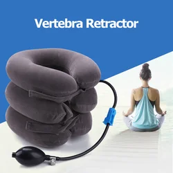 Cervicale Nek Tractie Apparaat Opblaasbare Halswervel Tractor Gemakkelijk Te Gebruiken Nek Cervicale Brace voor Instant Nekpijn Verlichting