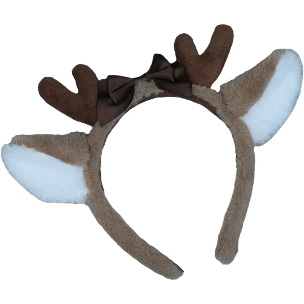 

Reindeer Antlers Ear Headband Bands Clothing Compact Dress Child Hair Ribbons