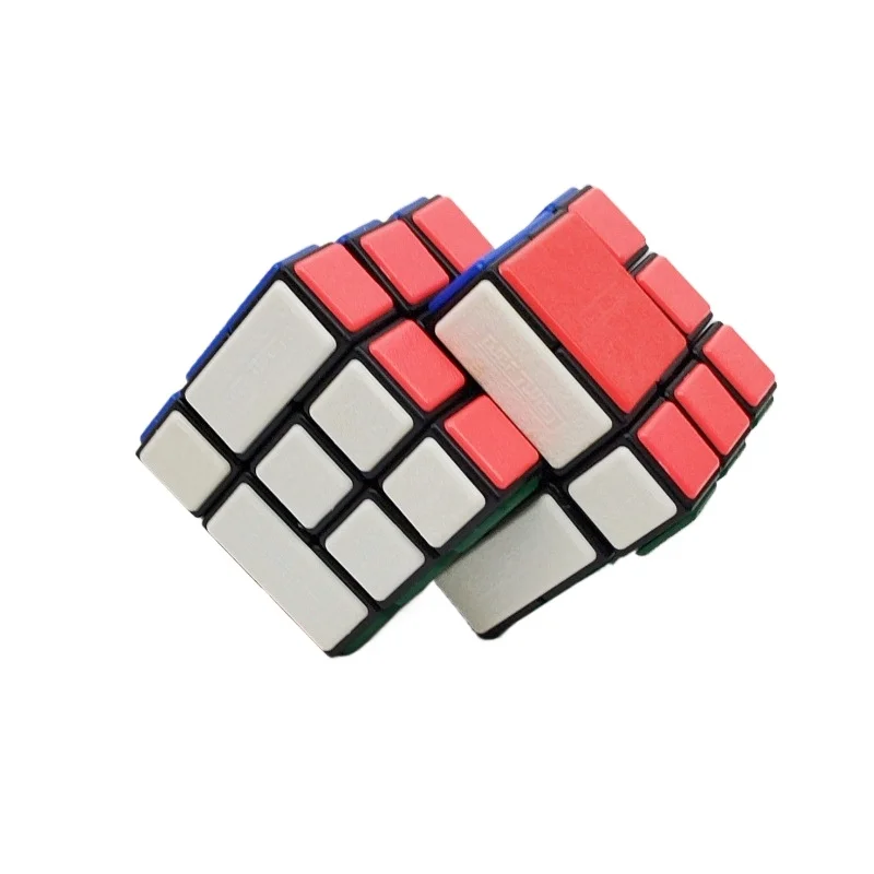 CubeTwist Wing Hunter Twin Tesseract Siabry Cube cubo fasciato nero 3 x3 rompicapo giocattoli educativi Antistress