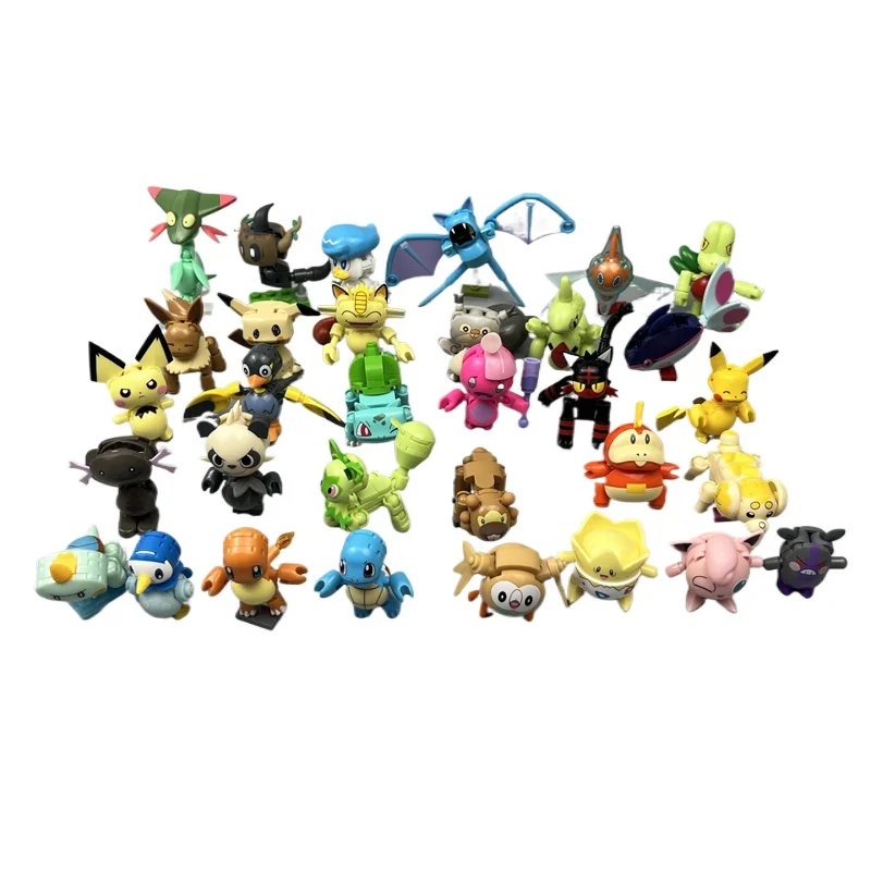 

Authentic Loose Assembled Gashapon Pokemon Pikachu and Bulbasaur Action Figures - Children's Toys & Birthday Gifts