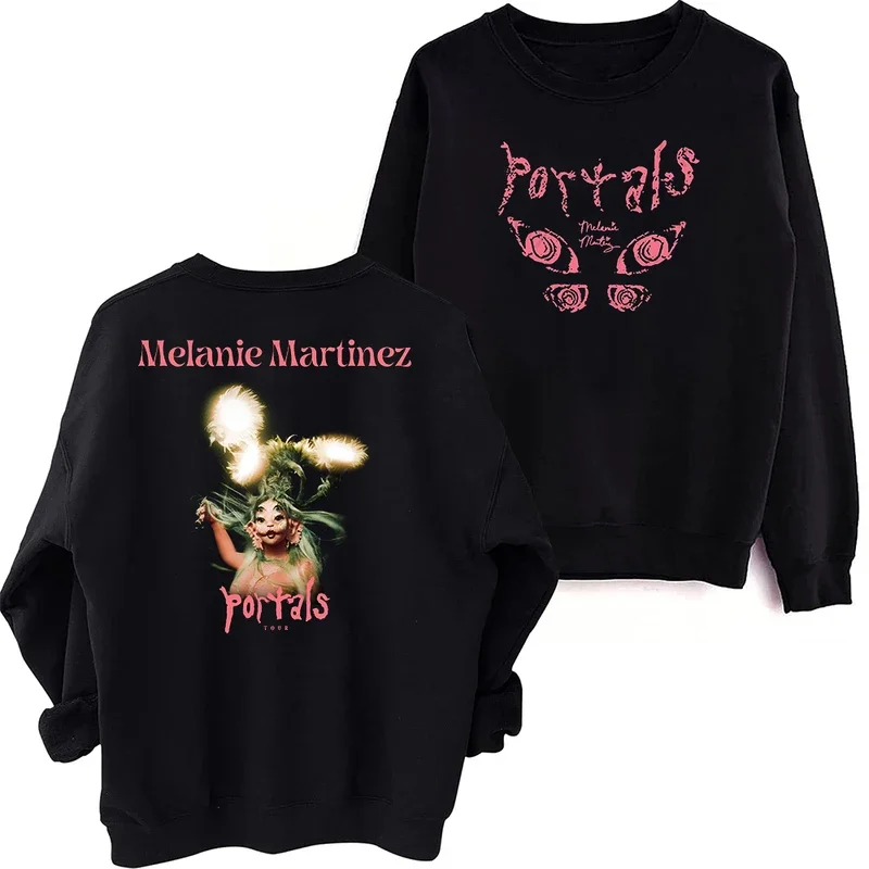 Melanie Martinez Portals 2024 Tour  Sweatshirt Harajuku Round Neck Long Sleeve Oversized Fans Gift Tops