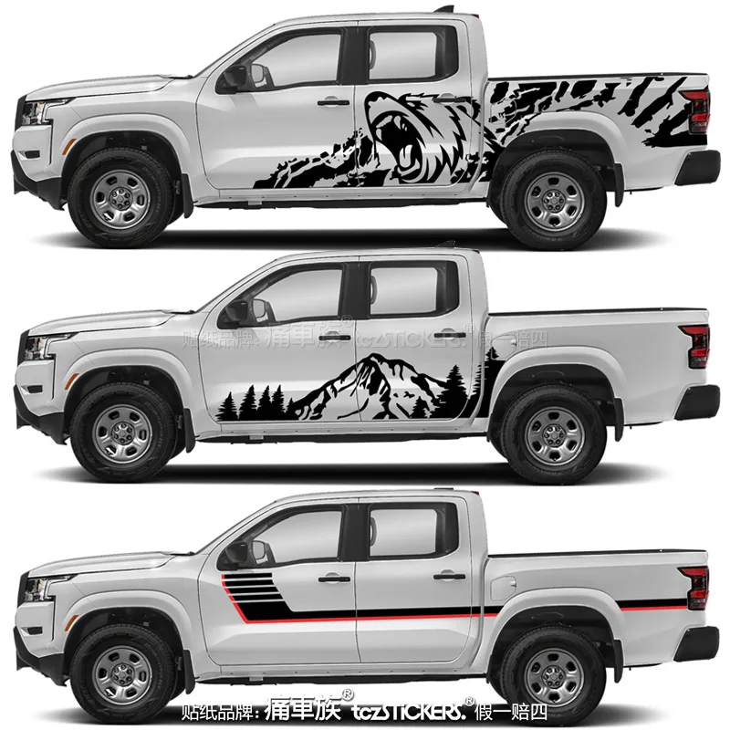 

Car stickers FOR Nissan Frontie modified personality exterior decoration off-road Decal sports film accessories