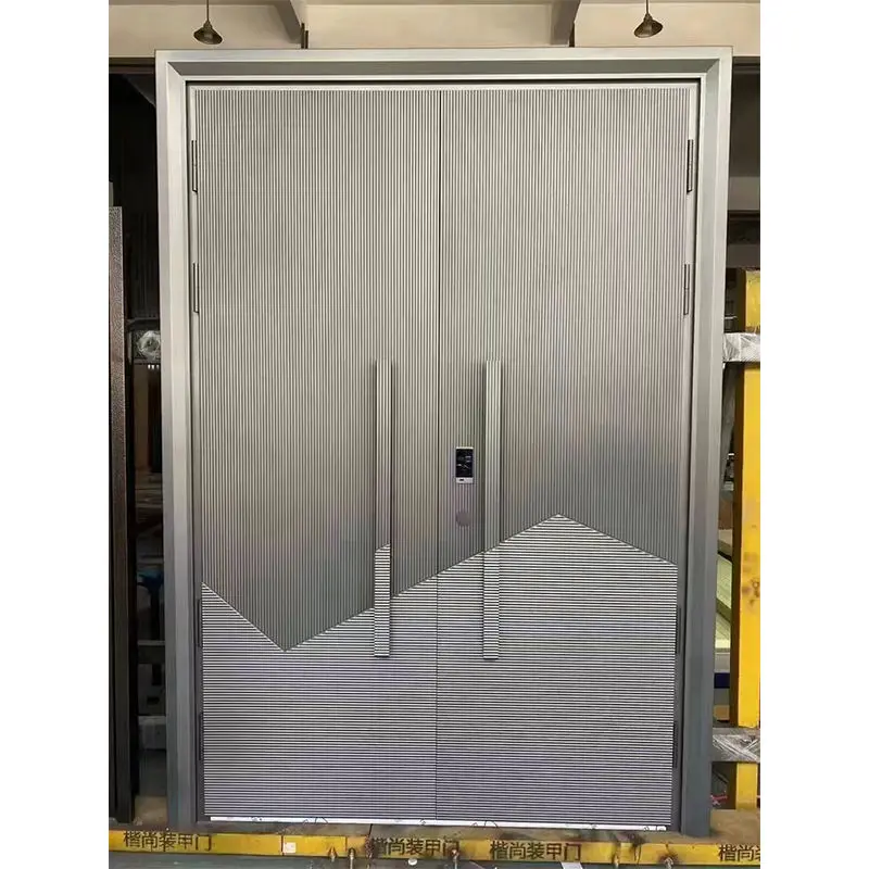CHANGYI High Quality Modern Villa Security Exterior Door with Magnesium Aluminum Alloy Construction Waterproof Design