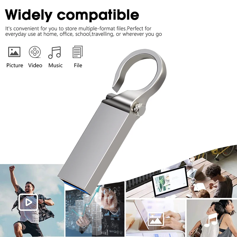 クリエイティブキーホルダーUSBフラッシュドライブ128GB 64GBメタルペンドライブ32GBペンドライブUSBメモリスティック防水フラッシュドライブUSBメモリ