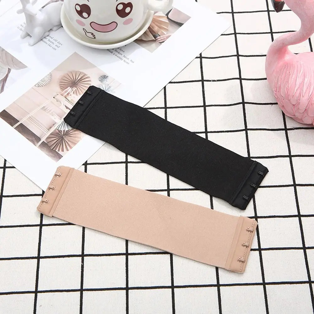 

Useful Invisible Solid Color Women 3 Hooks Transparent Bra Extender Extension Buckle Bra Accessories Bra Buckle