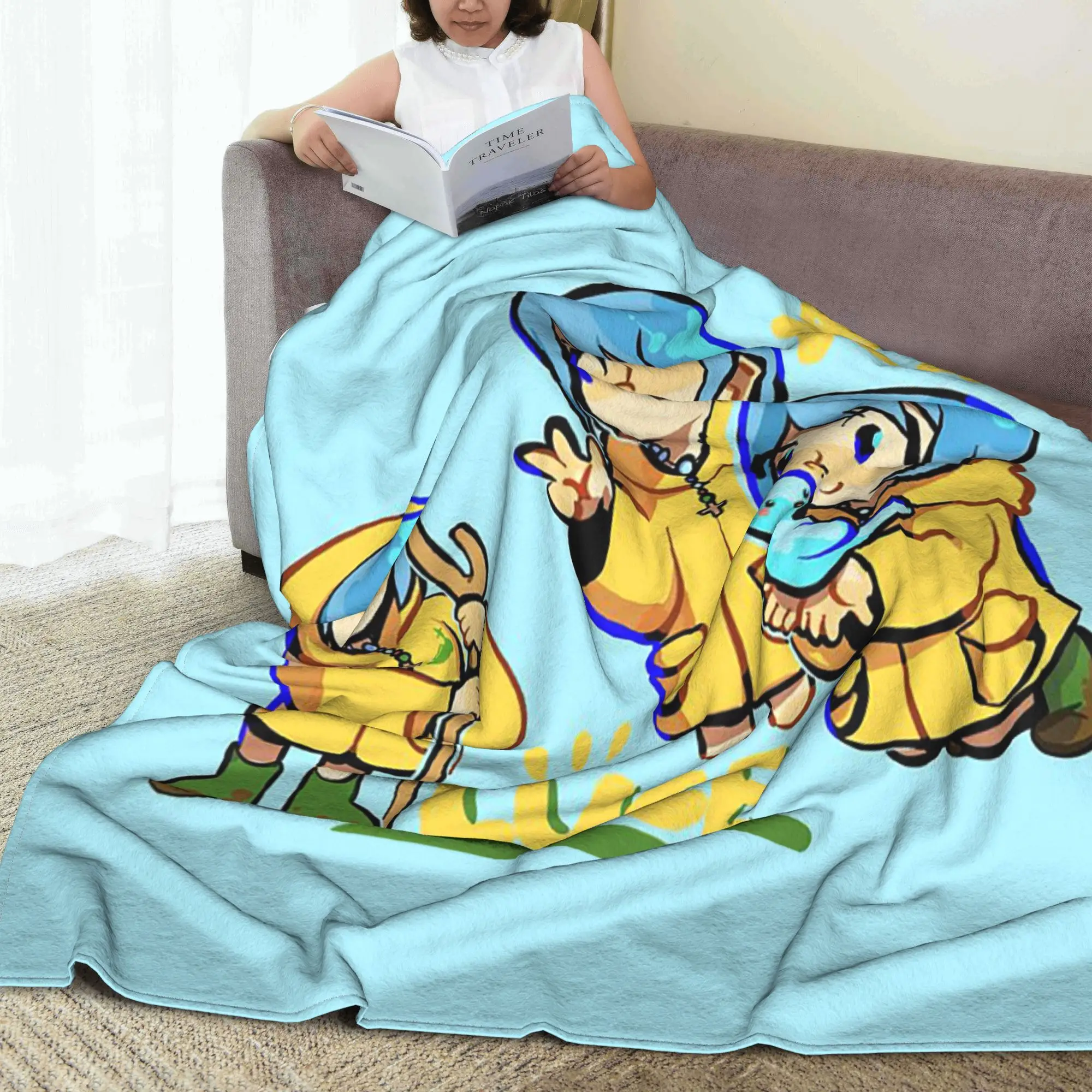 

Luce Vatican Mascot Catholic Church 2025 Blanket Breathable Flannel Sofa Throw Blanket for Home Bedroom Outdoor Throws Bedspread