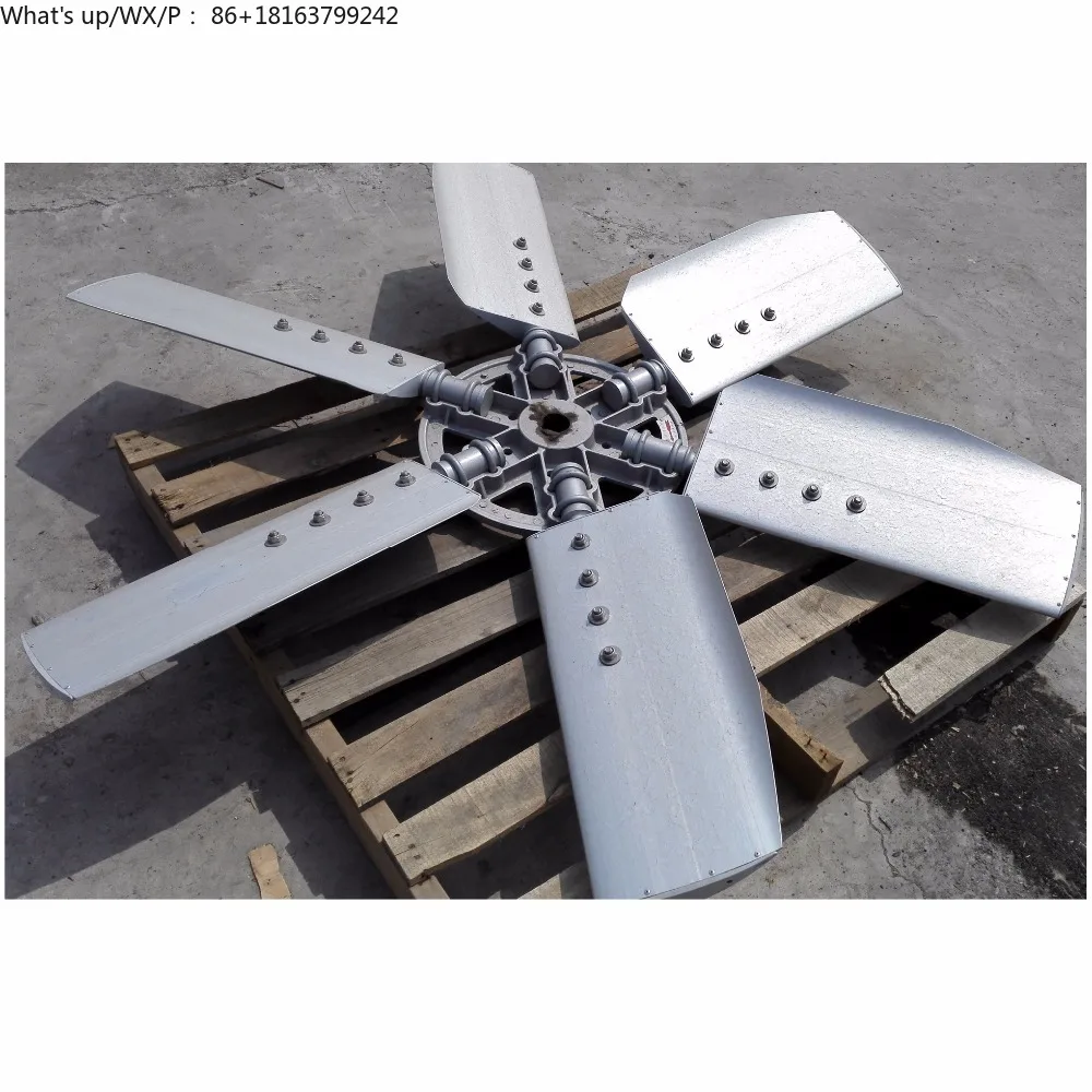 

Energy Efficient Condenser Aluminum Alloy Cooling Tower Fan Impeller Easy to Maintain