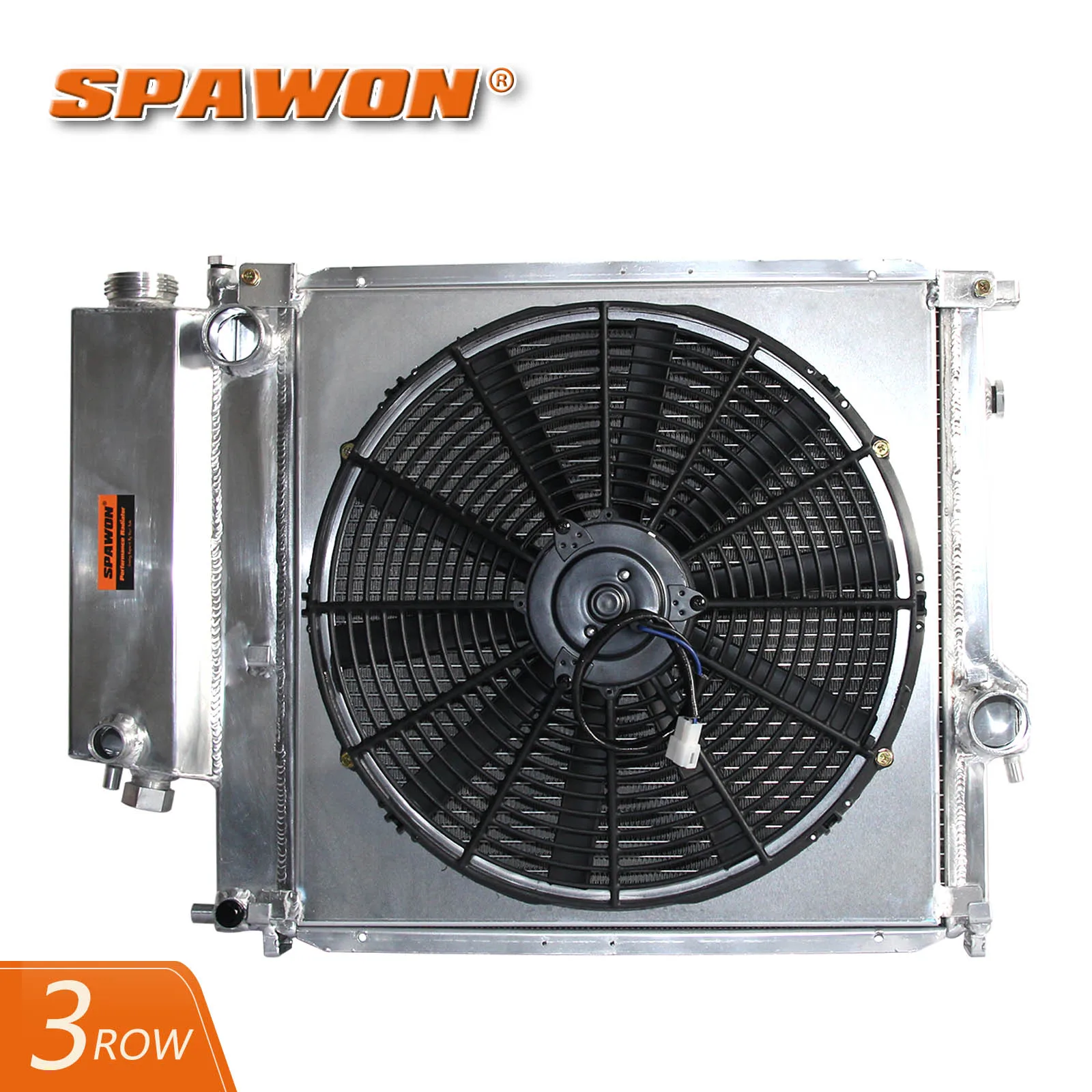 1295 3 Row Manual Aluminum Radiator + Fan Shroud For BMW E36 316i 318i 320i 323i 325i Z3 MT 1991-1999 1992 1993 1994 1995 1996