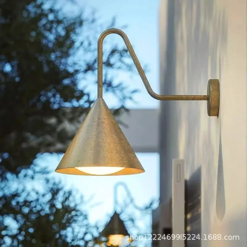 Waterproof Outdoor Wall Lamp for Villa Exterior Courtyard Terrace Landscape Lighting Ambient Aisle Corridor Decorative Light