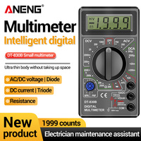 ANENG DT830B Digital Multimeter Professional Electrician Tool AC/DC Voltage Meter DC Current Triode Diode Handheld Meter Tester