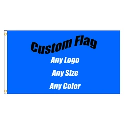 3x5ft 4x6ft 5x8ft 6x10ft 8x12ft 10x16ft Custom Car Band Football Team Logo Polyester Printed Flag Auto Banner For Decoration