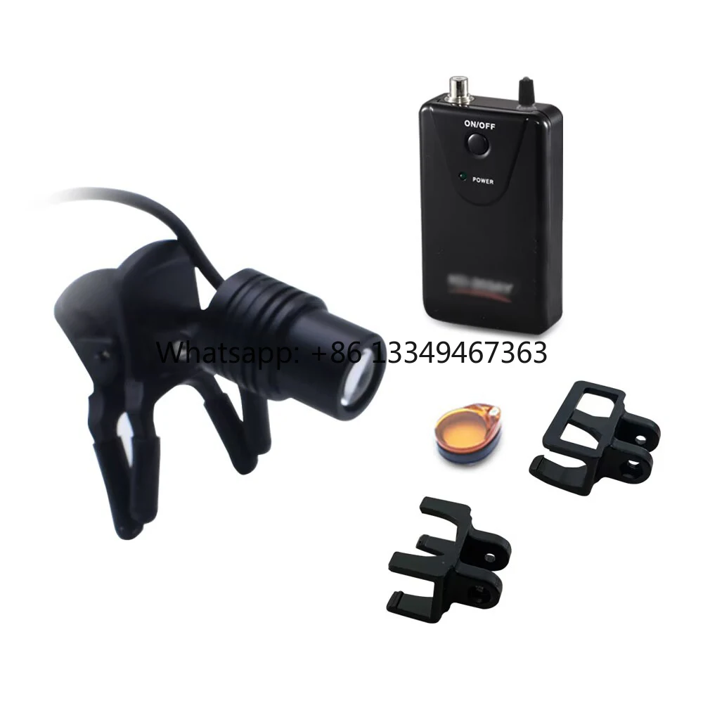 

3W Clip/Insert Headlight Dental Facial Ear Nose and Throat Medical Headlamp