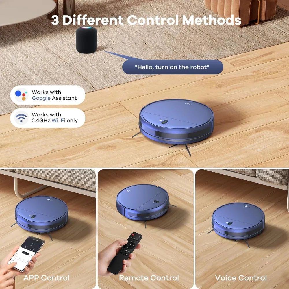 Commercial Washing Robots, 2 In 1 Robot Vacuum And Mop, Schedule Set Self-Charging, 4 High-Efficiency Clean Mode, Washing Robots