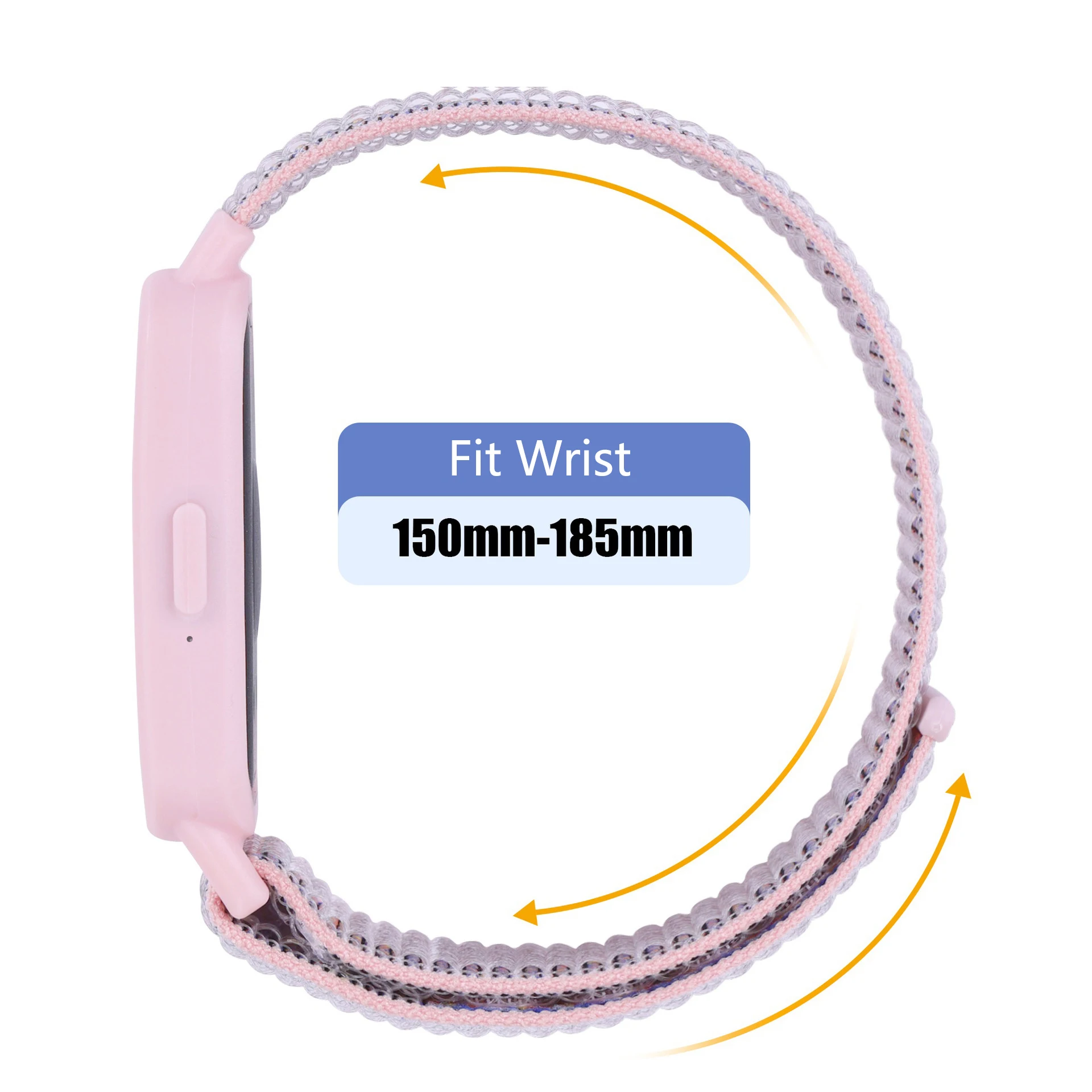 Hülle + Armband für Samsung Galaxy Fit 3, Zubehör, Riemen, verstellbares Nylon, Sport-Ersatzgürtel, Correa-Armband, Galaxy Fit 3-Band