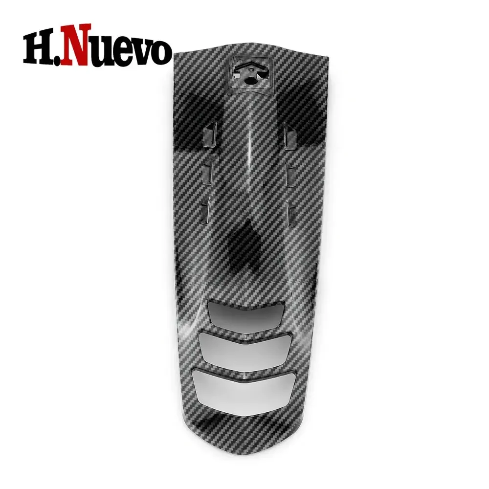 2023 2024 Motorcycle Front Belt Horn Cover Fairing Accessories Carbon Fiber Pattern Parts For Vespa S125 i-GET