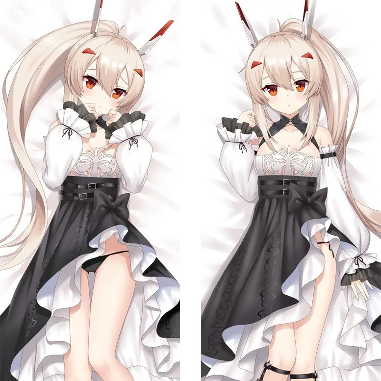 

Azur Lane Honkai - Double-sided Print Hugging Body Pillow Case Long Cushion Cover Holiday Birthday Gifts