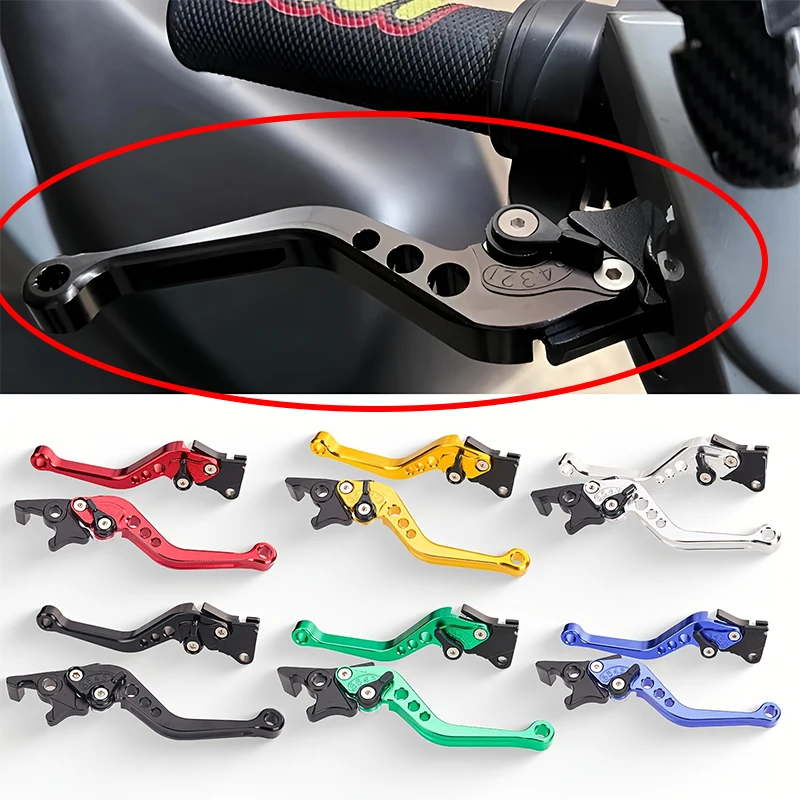 

Motorcycle Clutch Brake Handle CNC Drum Lever Double Disc Brake Pull Rod Horn Motorbike Modification Handle Brake Lever Handle