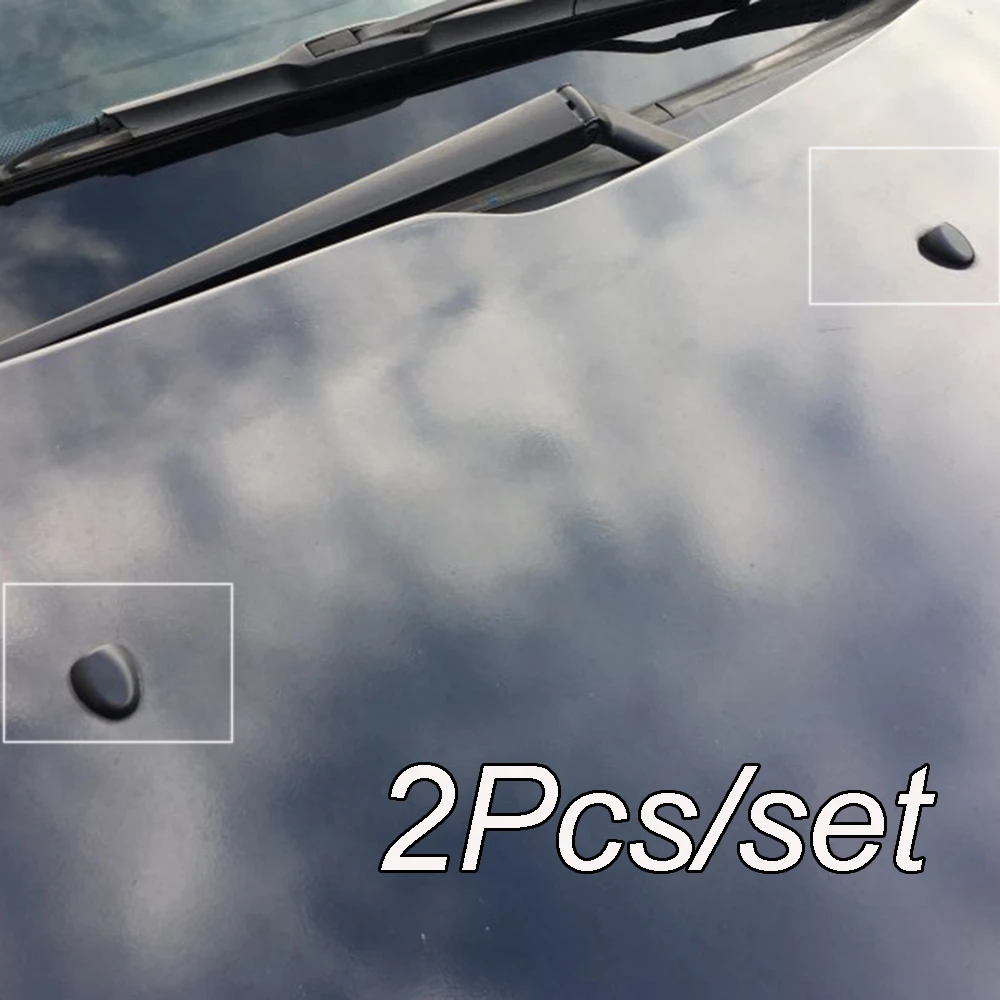 

​2Pcs Front Windshield Wiper Washer Jet Nozzle For Peugeot 206 206+ 407 6438J2 6438E6 6438AV 6438W2 6438Z1