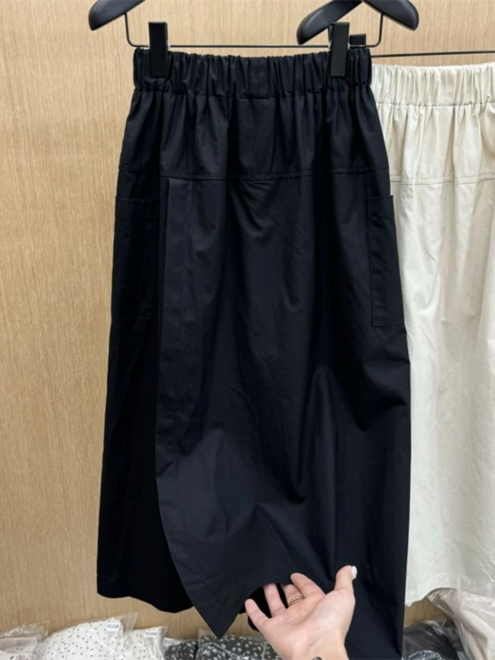 plus Size Workwear ket Skirt Women's Loose Fit Summer Elastic Waist Versatile Dres  ape Sandal ape Pear ape