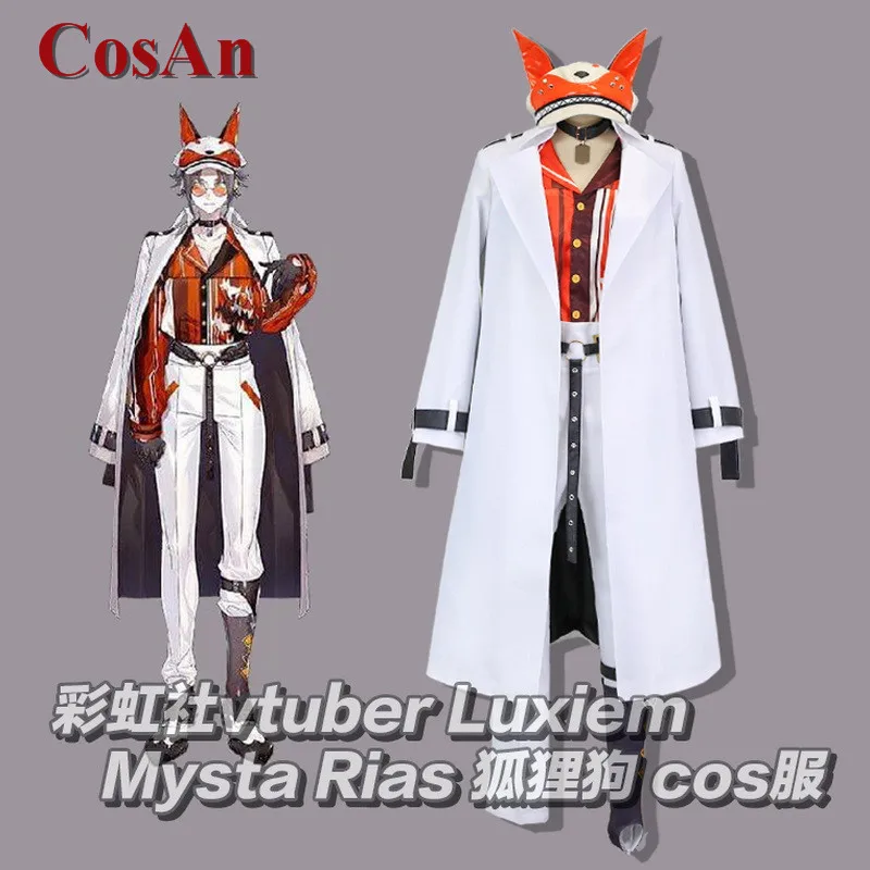 

CosAn Anime Vtuber Nijisanji Luxiem Mysta Rias Cosplay Costume Fashion Combat Uniforms Activity Party Role Play Clothing