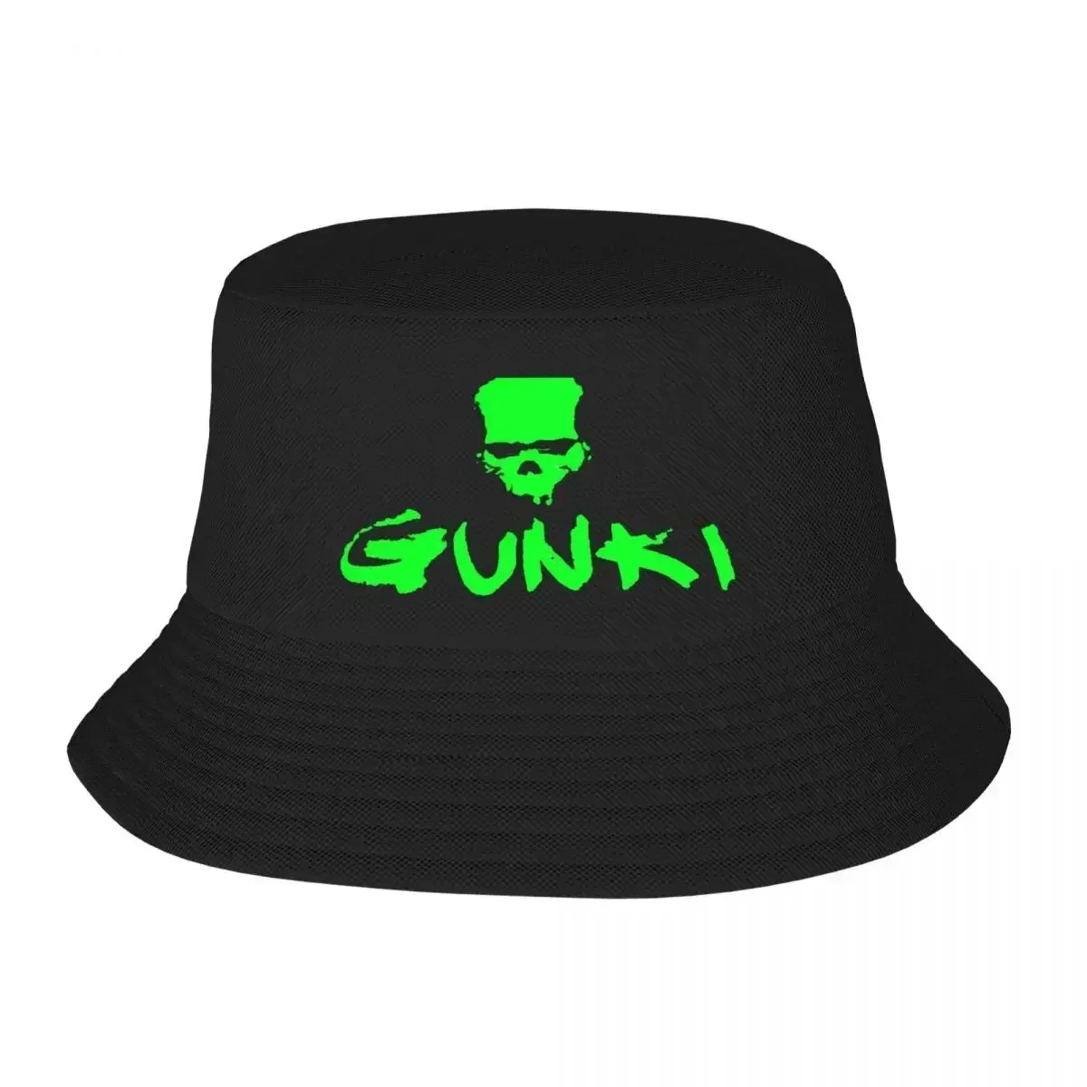 Retro Design，Custom Gunki Fishing Rod Beach Bucket Hat Men Daily Harajuku Casual Fashion Cool Vintage Streetwear Unisex Summer F