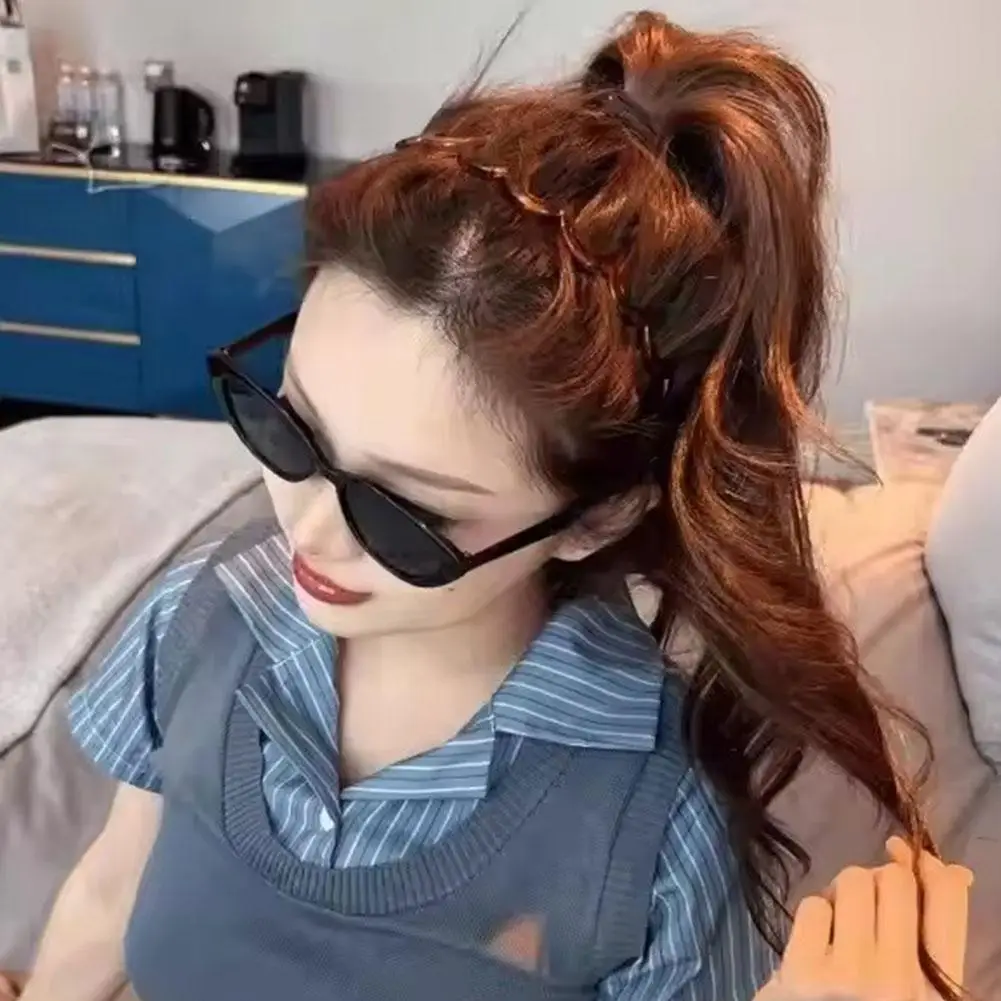 موجة الشعر هوب مسننة عقال رقيق عالية الجمجمة المضادة للانزلاق غسل الوجه مشبك شعر الحلو موضة إكسسوارات الشعر