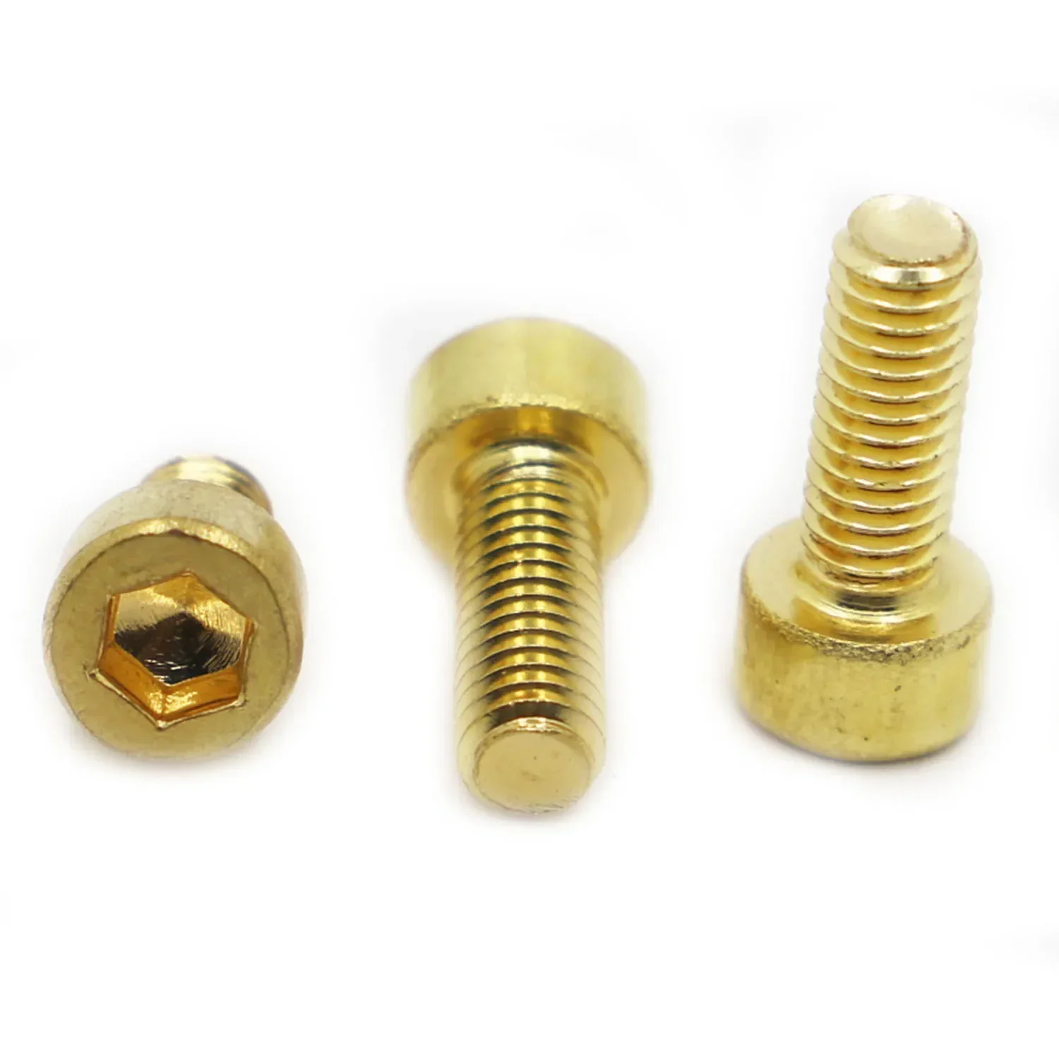 M3 M4 M5 M6 M8 M10 Din912 Messing Hex Inbusbout Inbusbouten