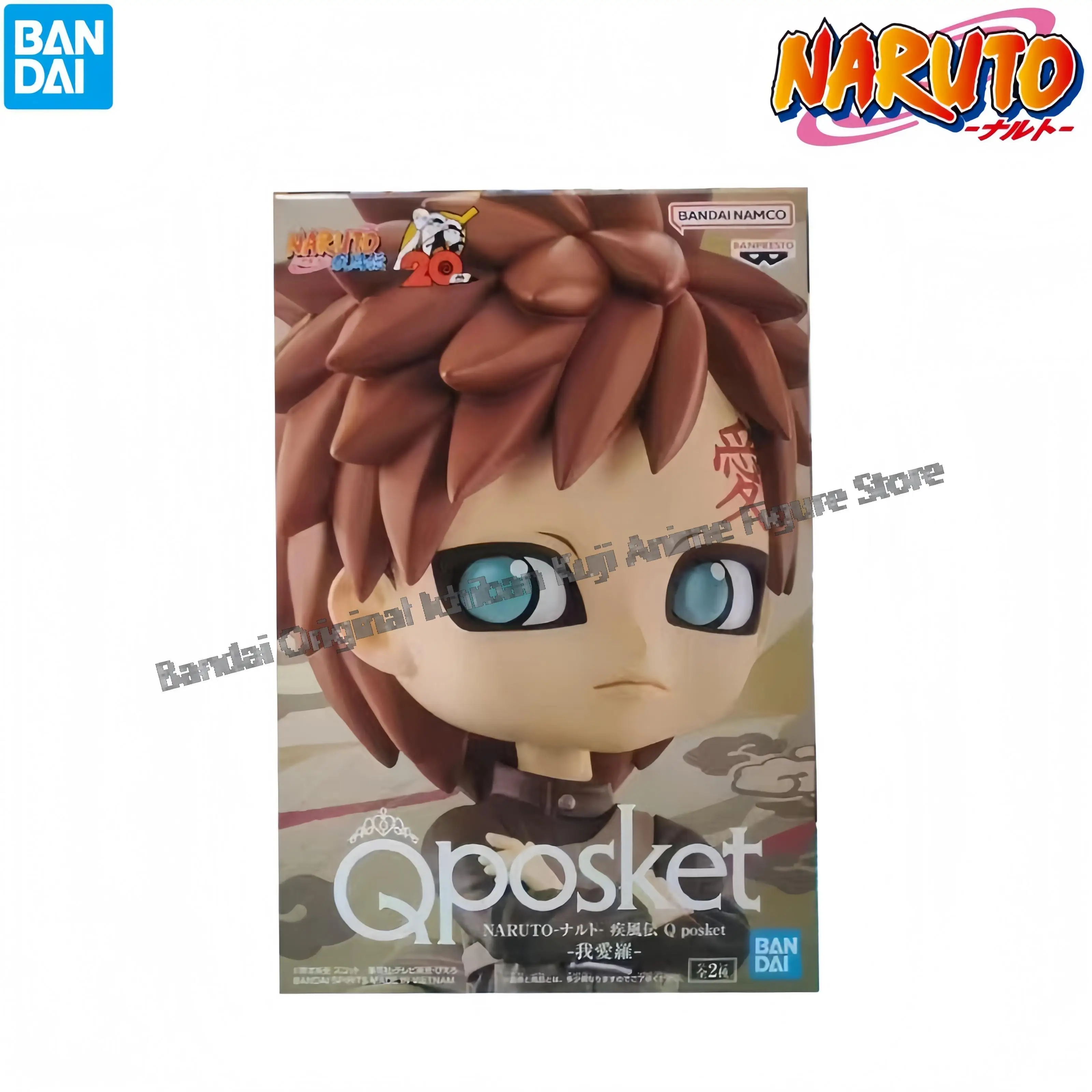 

In Stock Bandai Model Doll Brand New Boxed Naruto Qposket Gaara Anime Characters Collectible Garage Kit Original Action Figure
