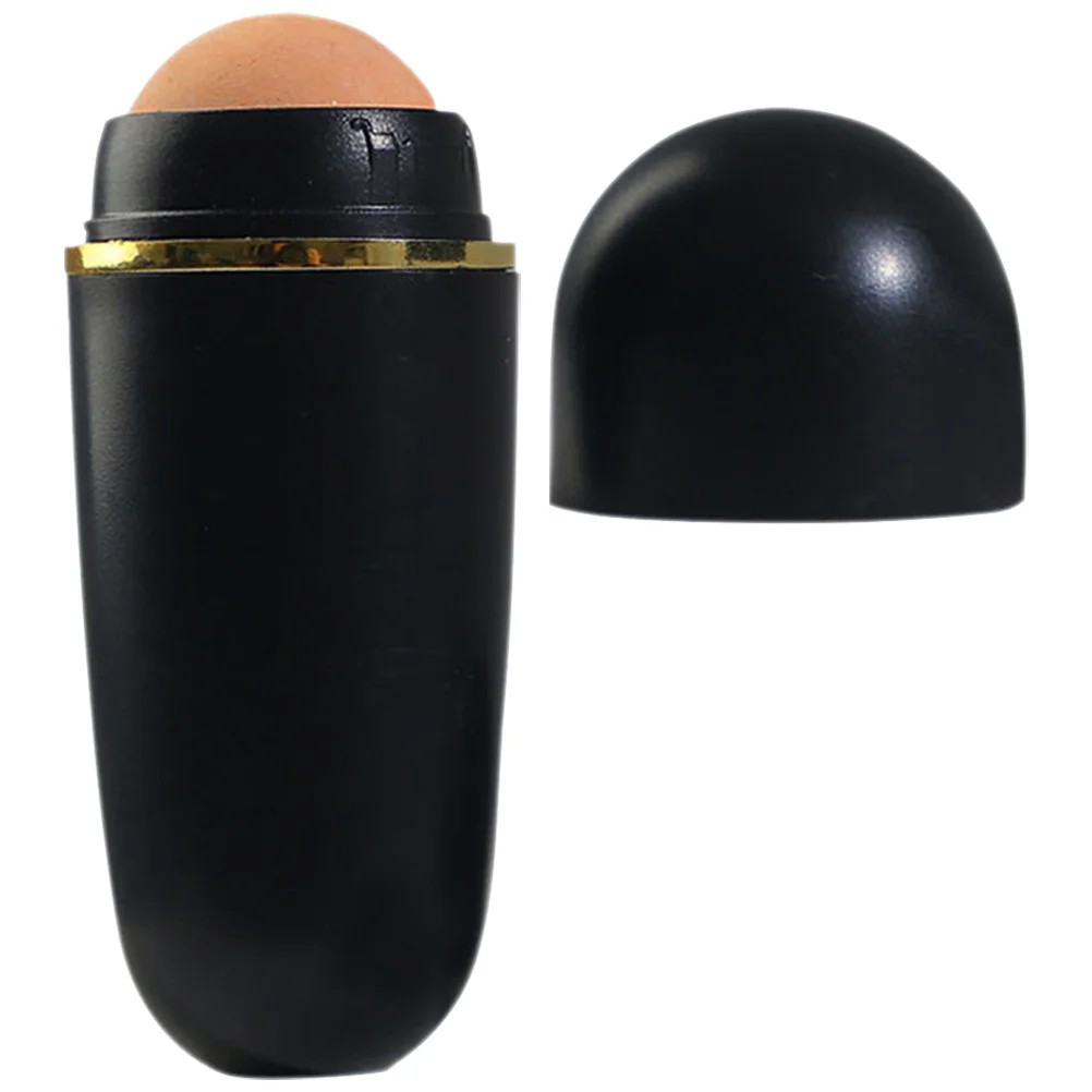 2Pcs Volcanic Stone Face Oil Absorbing Rollers Skin Care Tool Facial Oil Blotting Stick Pore Control Volcanic Stone Face Roller