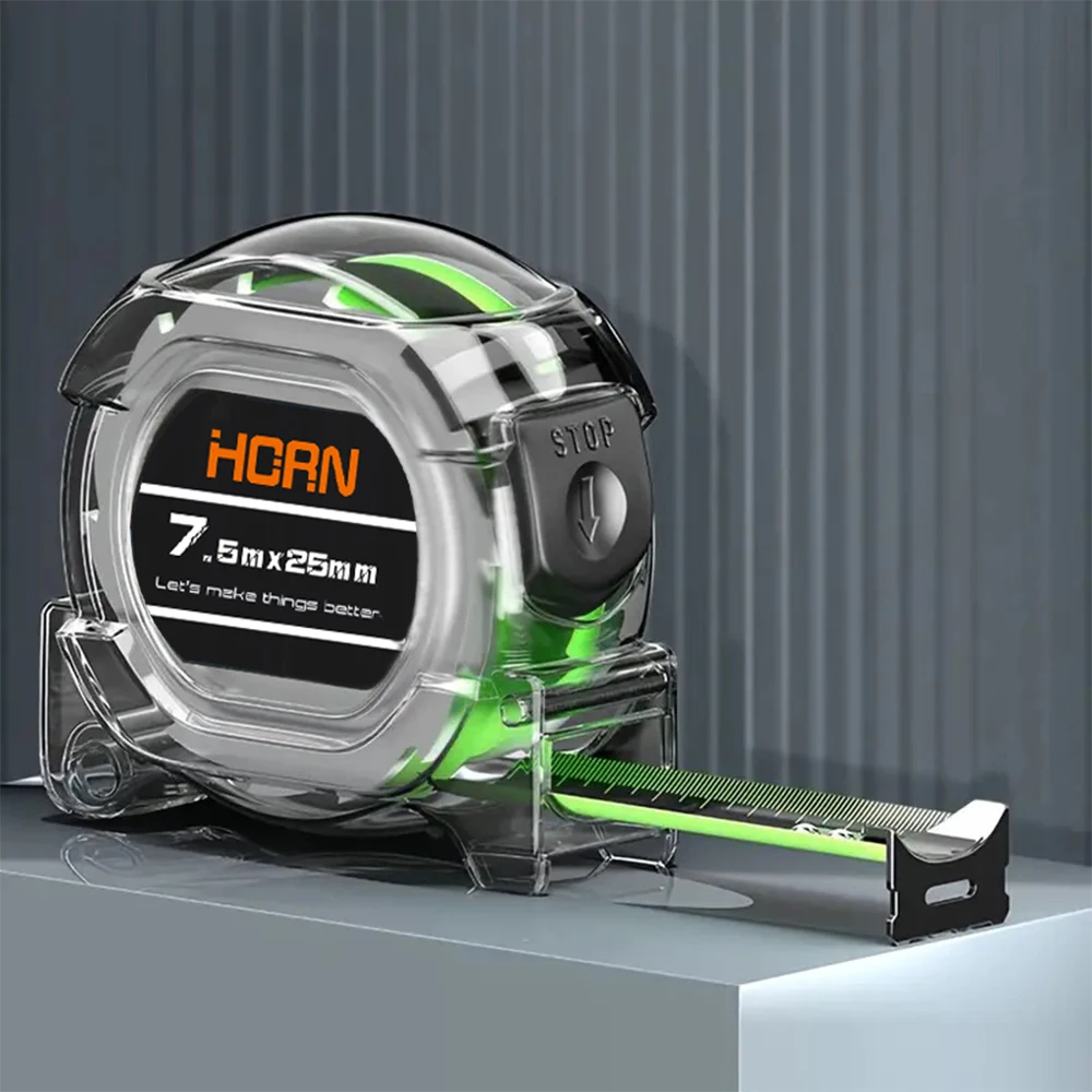 3-5-7-10 Meter Fluorescent Tape Measure Precision Thickened Scale Waterproof And Wear-Resistant Multipurpose Measuring Tool