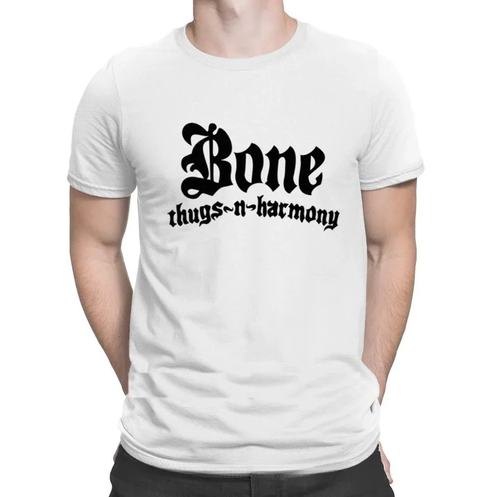 Round Neck men Tee Shirt Tees Tops Newest Formal Male Bone Thugs N Harmony T-shirt for Men Humor Clever Shirt graphic harajuku