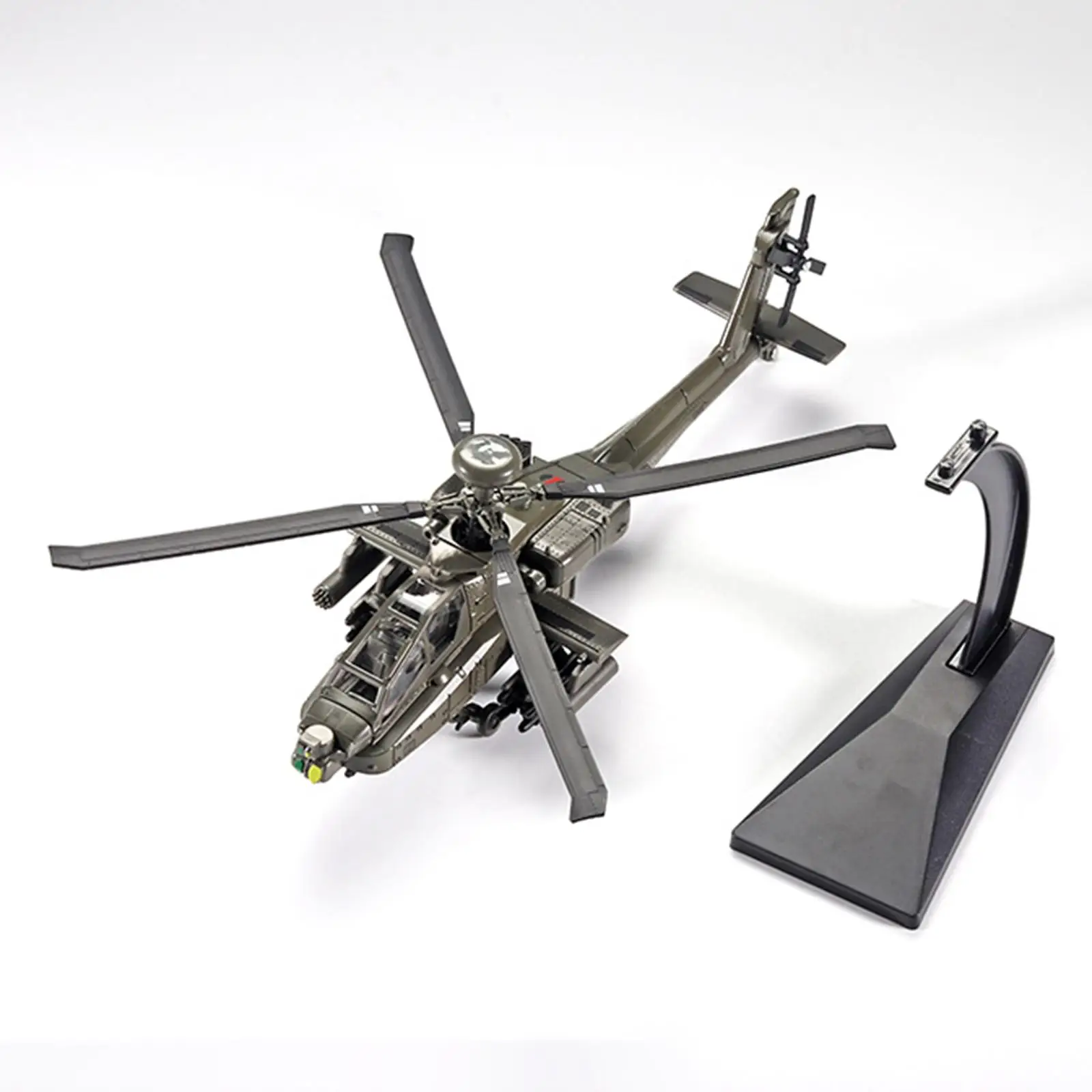 

1:32 Diecast Helicopter Model with Rotating Propellers with Stand Plane Model Zinc Alloy for Gifts Men Women Kids Adults