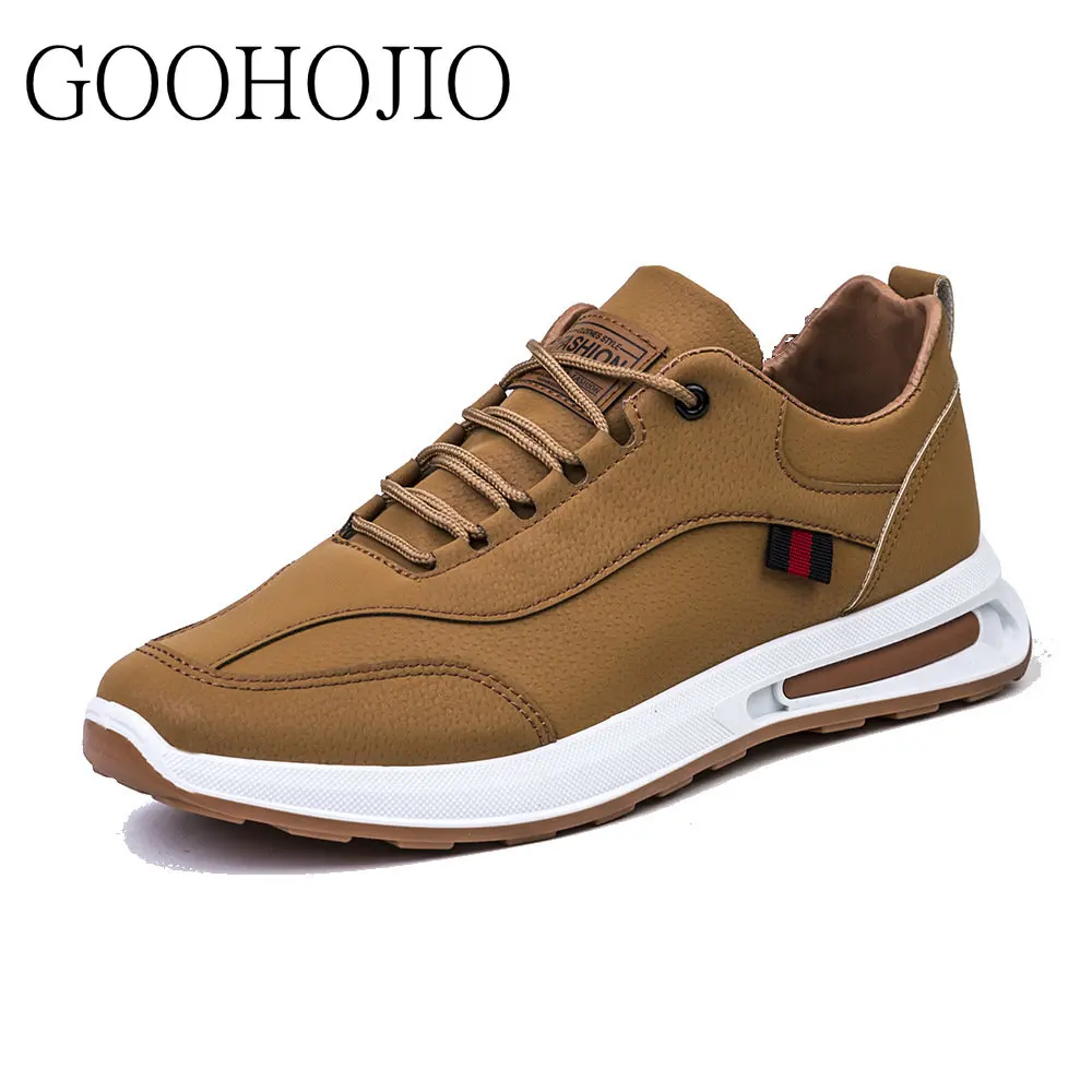 New Men Casual Shoes Male Ourdoor Jogging Trekking Sneakers Lace Up Breathable Shoes Men Comfortable Light Soft Hard-Wearing