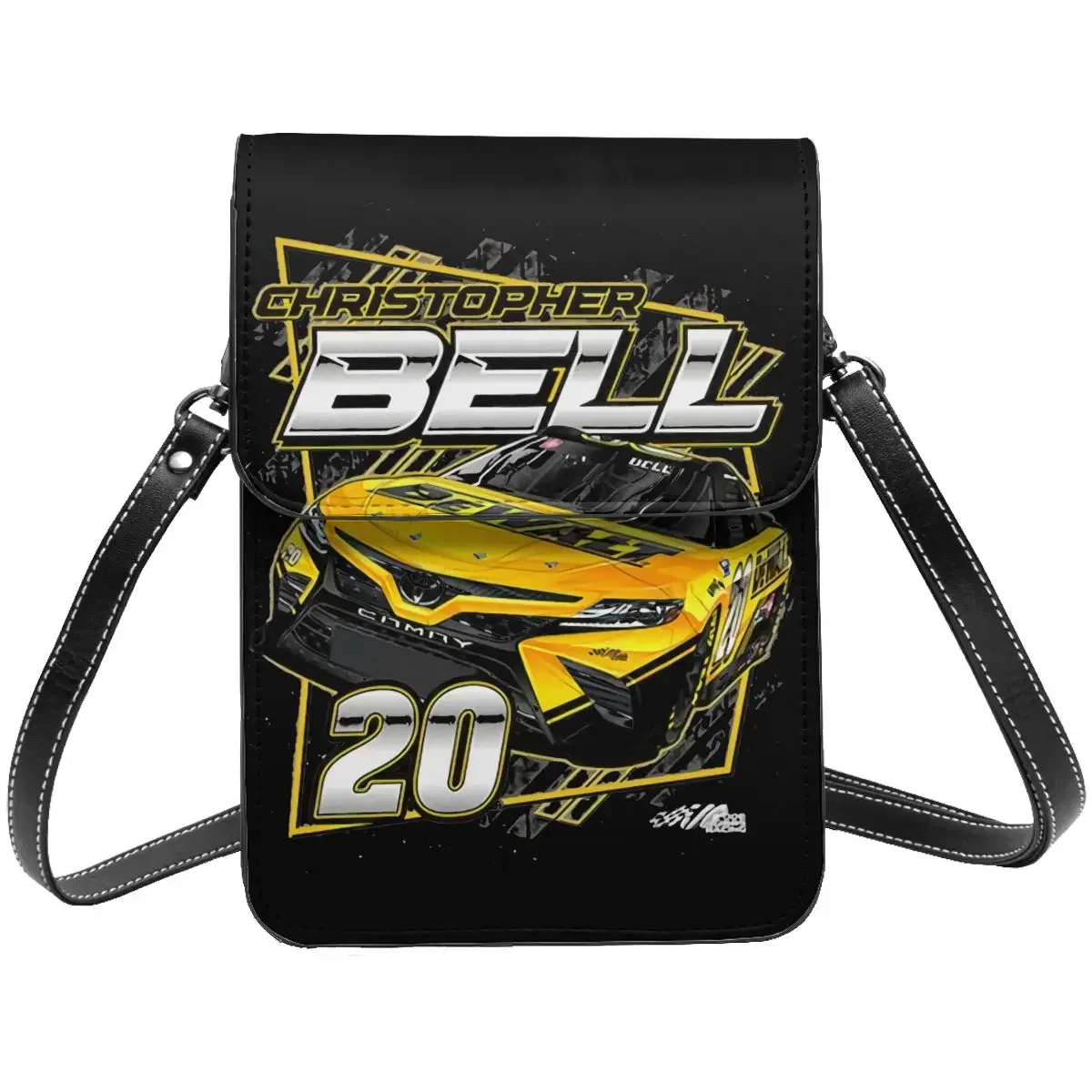 

Christopher Bell 20 Crossbody Wallet Cell Phone Bag Shoulder Bag Cell Phone Purse Adjustable Strap