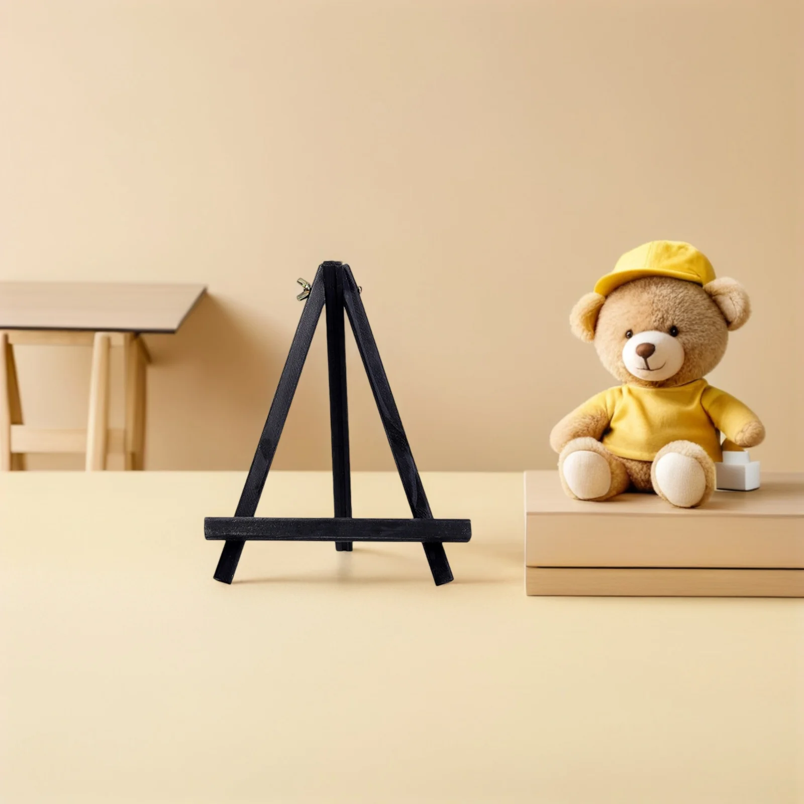 Kids Tabletop Easel Small Wood Drawing Stand Multi-Use Creative Gift for Artists Canvas Stand Tabletop Display Easels