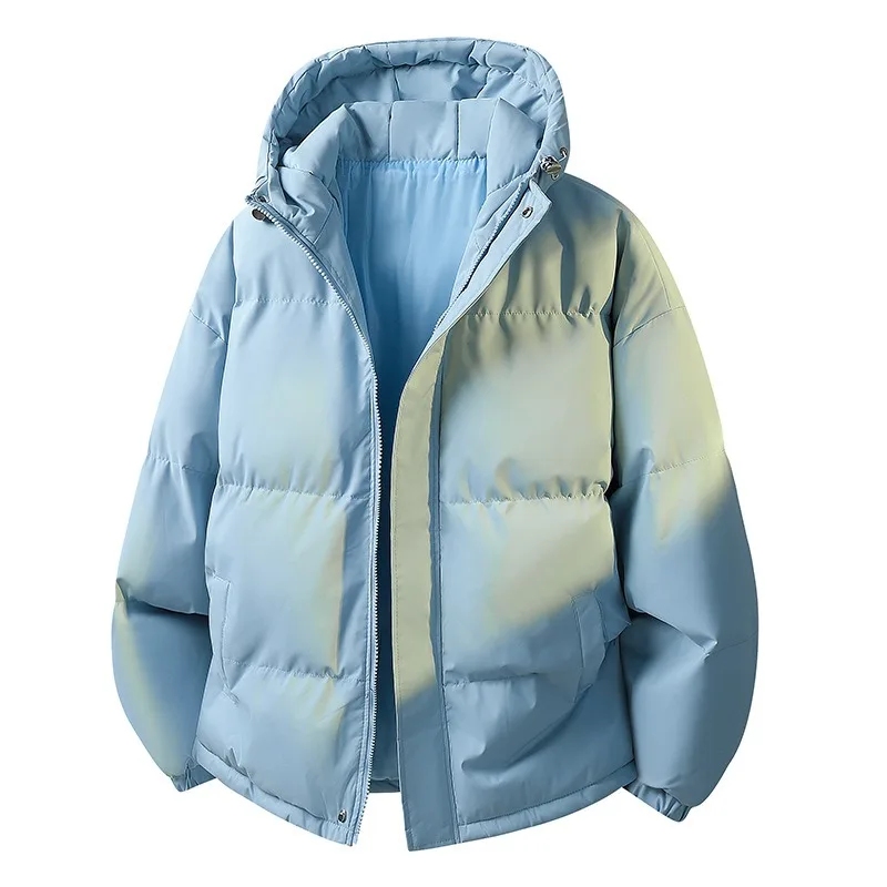 

Men's Winter Thickened Coat Trendy Loose Men's Cotton-padded Jacket Men Winter Coat Warm Bestseller Hooded Cotton-padded Jacket