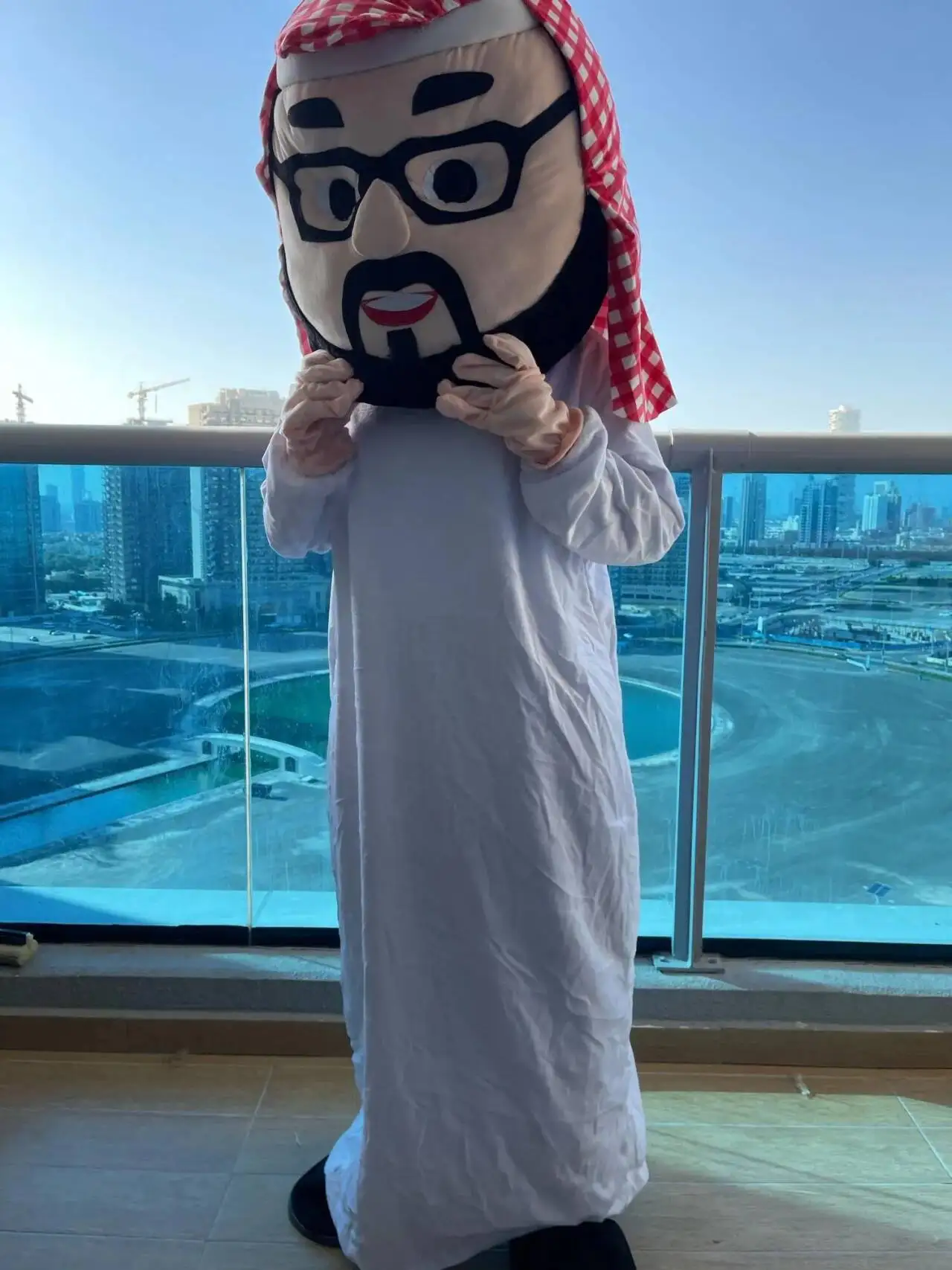 

Arab Israeli Ethnic Costumes, Fasting Festival Parties, Muslim Costumes Cosplay Carnival Mascot Doll Costume