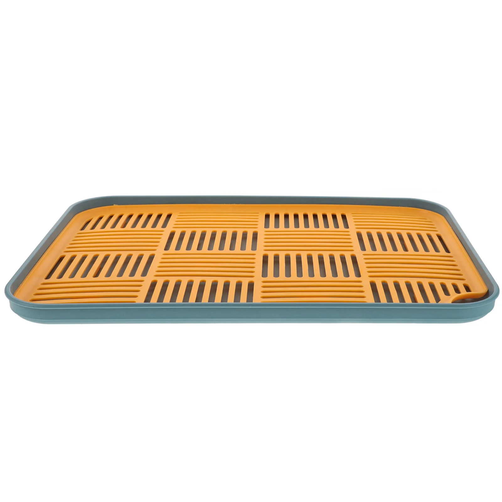 

Dual-Layer Drainage Tray Reusable Plastic Fruit Dish Drying Stand Efficient Water Removal Spacious Design Kitchen Countertop