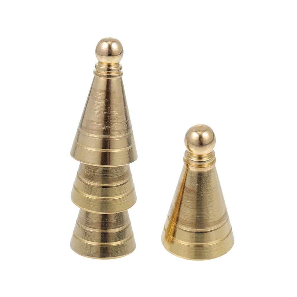 4 Pcs Brass Tower Incense Mold Cone Press Accessory Mould Suite Maker Copper Shape Making Tool DIY