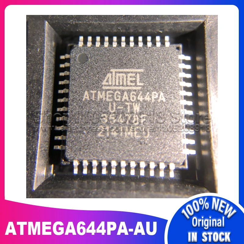 5 قطعة/الوحدة ATMEGA644PA-AU ATMEGA644PA-AUR ATMEGA644PA U-TH TQFP44 100% الأسهم الأصلية الجديدة #1